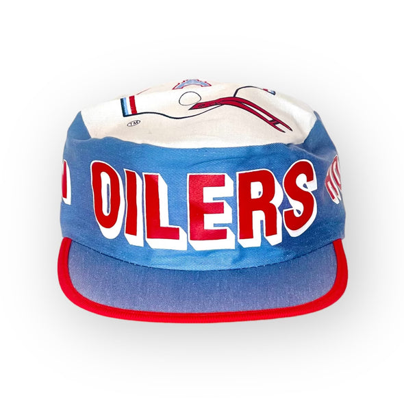 VINTAGE HOUSTON OILERS PAINTERS CAP