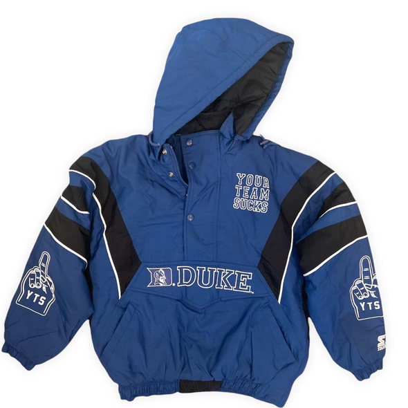 REWORKED! Vintage DUKE pullover STARTER… YTS